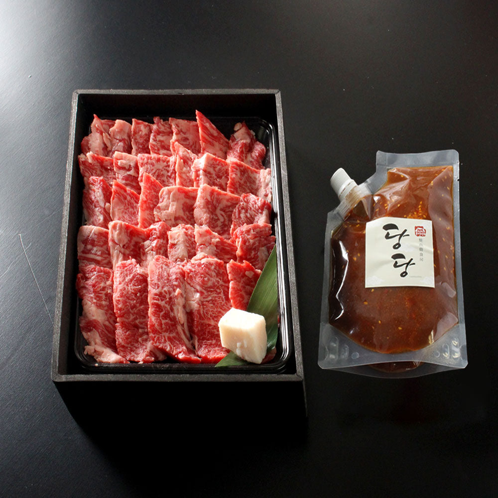 鳥取和牛上カルビ 焼肉用 500g